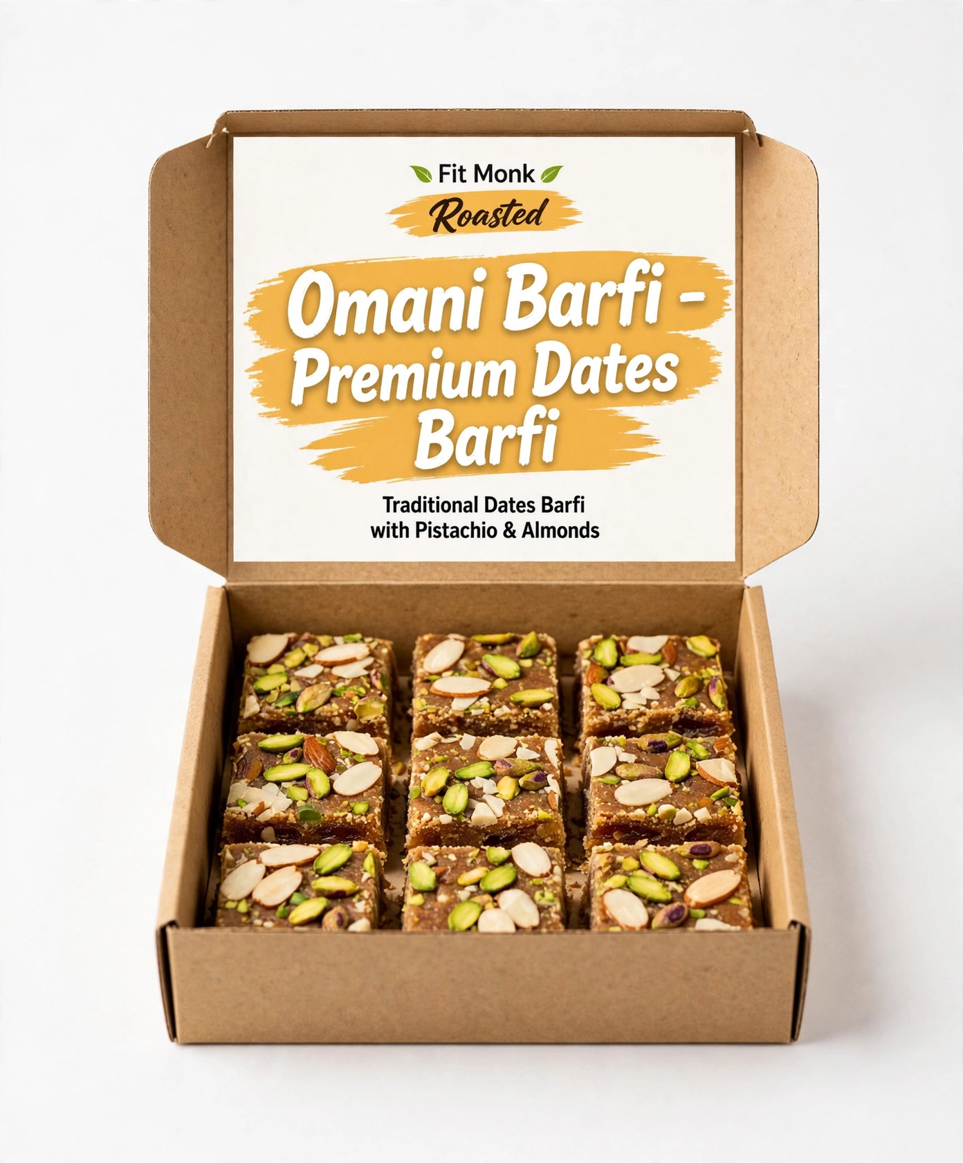 Omani Barfi — Dates Arabic Barfi